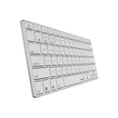 Rapoo E6080 2.4GHz Wireless bluetooth Thin Film Keyboard for PC Notebook