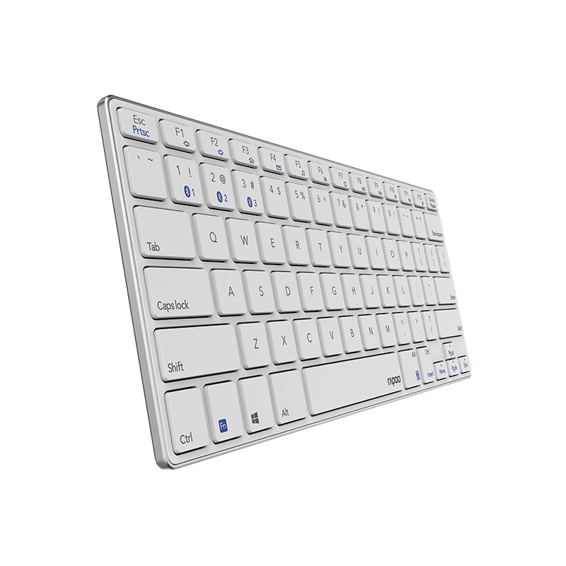 Rapoo E6080 2.4GHz Wireless bluetooth Thin Film Keyboard for PC Notebook