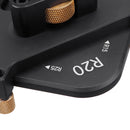 Aluminum Alloy 4 In 1 Router Table Corner Jig Radius Template R15 R20 R25 R30 Woodworking Quick Router Corner Radius Jig