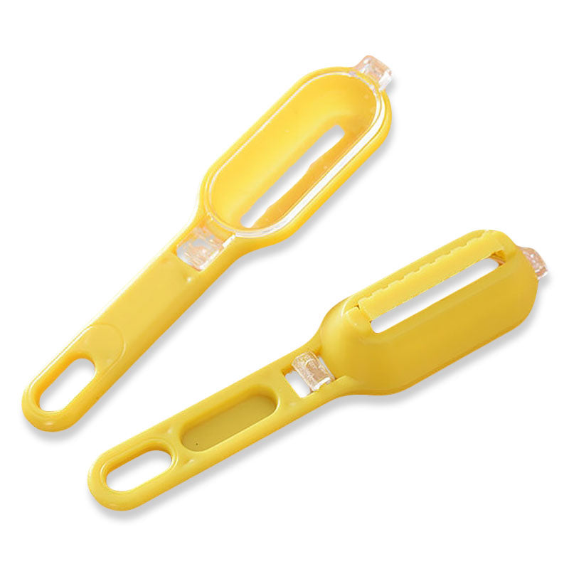Food-grade ABS Fish Scale Scraper Fish Scaler Remover Skin Scales Innovative Lid Design Kitchen Tool