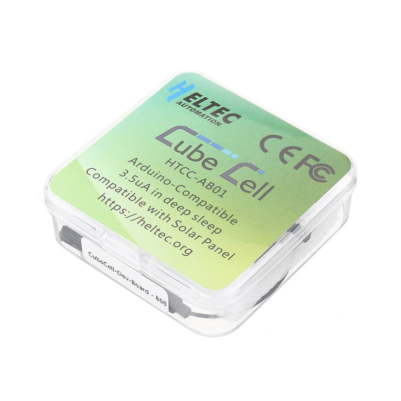 ASR6501 SX1262 LoRaWAN LoRa Node Development Board CubeCell Module Wifi 433MHz / 470-510MHz / 863-870MHz / 902