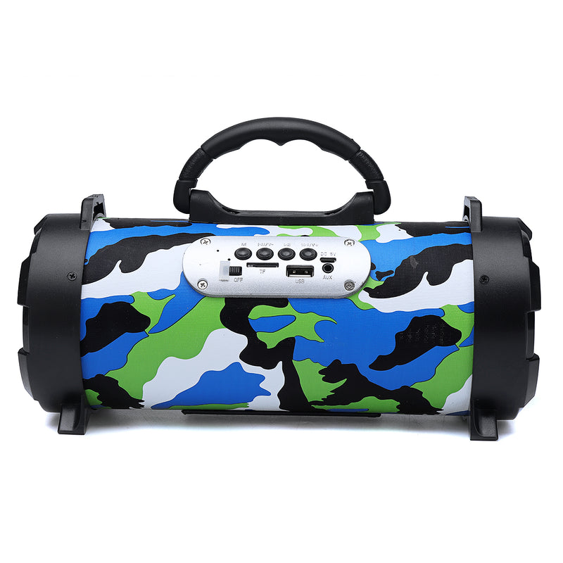 Portable Wireless bluetooth Speaker Shoulder Strap Flash light TF FM Radio USB