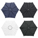 Waterproof Canopy Parasol Tent Sunshade Replacement Fabric Garden Outdoor Parasol Canopy Cover