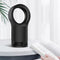 Mini Home 400W Leafless Heater Fan Desktop Anti-scalding Electric Warmer Bladeless Air Heating Winter Warmer Device