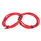 2*4mm 1M Black/Red/Yellow PTFE Tube with 8Pcs PC4-M10 + 8Pcs PC4-M6 Pneumatic Connector Kit for 3D Printer