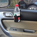 Universal Black ABS Car Bottle Holder Door Window Beverage Drink Cup Mount Stand Bracket