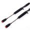 ZANLURE 1.8m 2.1M 2 Segments Fishing Rod Glass Steel Spinning Casting Fishing Pole