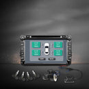 Car TPMS Android Tire Pressure Monitoring With 4 Internal Sensors For DVD Player Security Alarm System