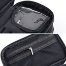 4 Colors Double Layers Cosmetic Bag Women Makeup Case Organizer Toiletry Storage