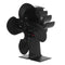 4 Blade Fireplace Heated Power Stove Fan Thermal Fire Heater Household Eco Fan Efficient Heat Distribution