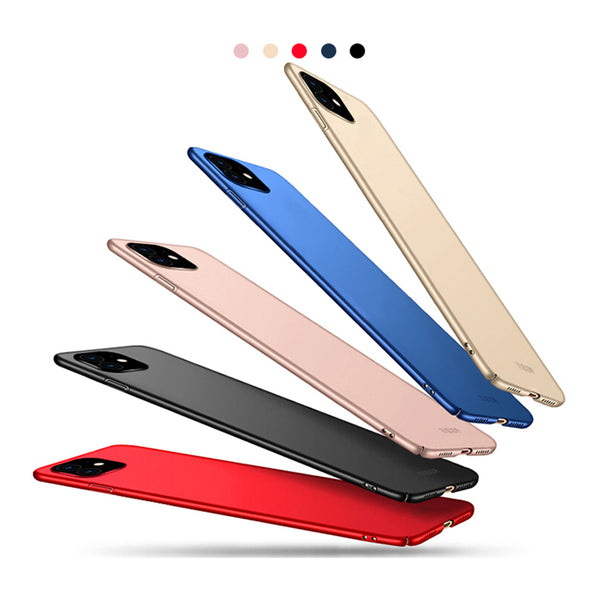Mofi Shockproof Anti-fingerprint Frosted Ultra-thin PC Hard Protective Case for iPhone 11 6.1 inch