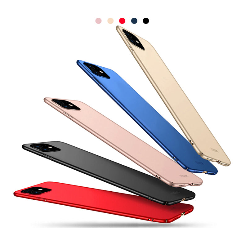 Mofi Shockproof Anti-fingerprint Frosted Ultra-thin PC Hard Protective Case for iPhone 11 6.1 inch