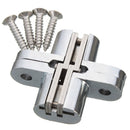 Hidden Hinge Stainless Steel Invisible Hinges Wooden Box Folding Door