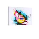 Miico Hand Painted Oil Paintings People Modern Stretched On Canvas Wall Art For Home Decoration 30x40cm