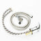 Hot/Cold Water Mixer Tap Shower Head Sprayer Hose 1/2" For Hairdressing Salon