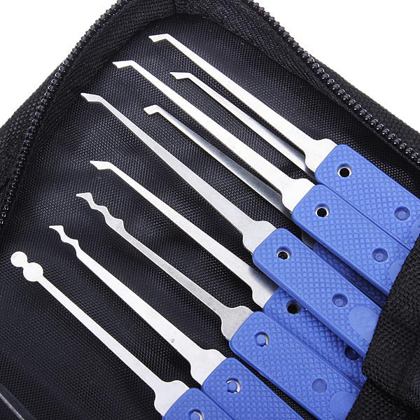 DANIU 18 in 1 Stainless Steel Lock Pick Set Locksmith Tools