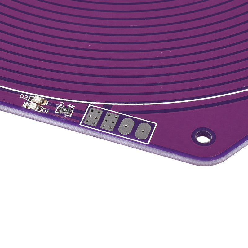 12V 120w 170mm Diameter Purple Hexagon Round Kossel Delta Heated Bed for 3D Printer