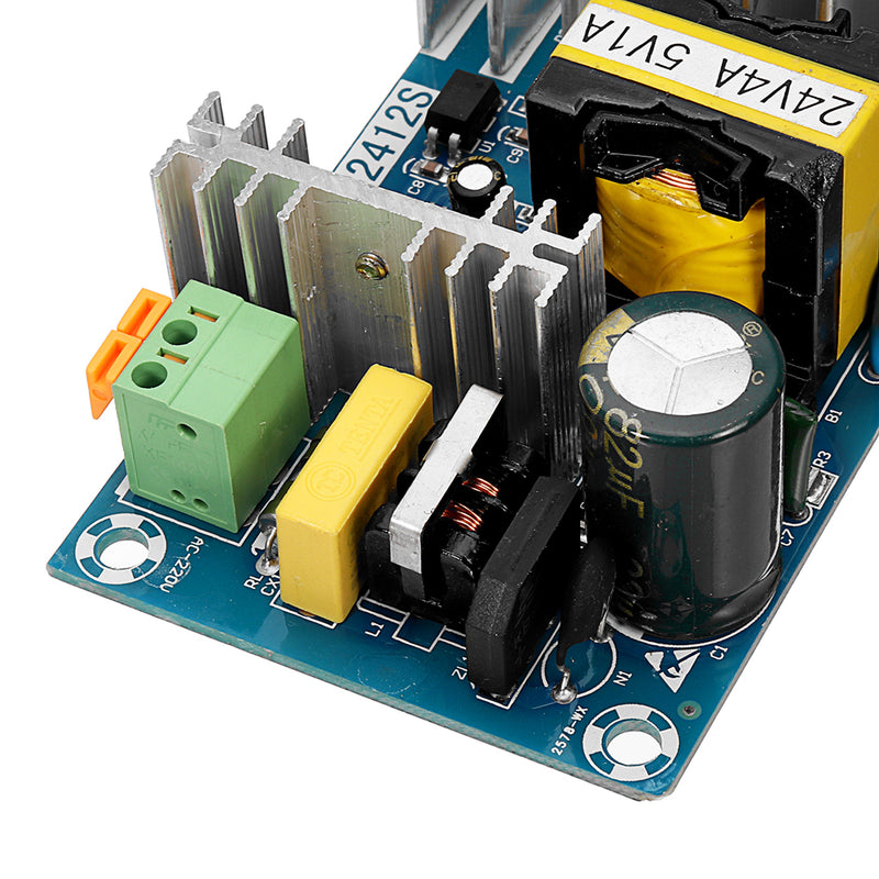 AC-DC 24V4A 5V1A Dual Switch Power Supply Module Isolated Dual Output Power Supply Bare Board