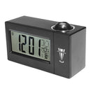 Snooze Alarm Clock Backlight Wall Projector Projection Clocks With Thermometer 12/24 Hour Calendar