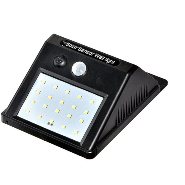 Solar Power 20 LED PIR Motion Sensor Waterproof Wall Light Outdoor Garden Security Lamp