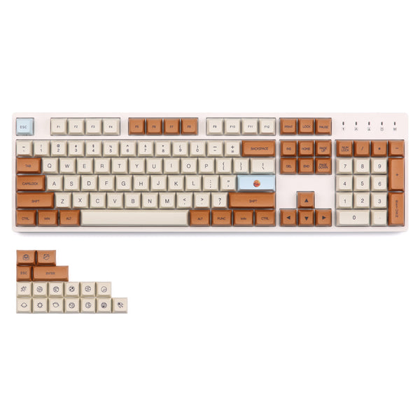 KBDfans Mars Keycaps XDA Sublimation PBT Two Color 121 Keys Mechanical Keyboard Keycap