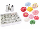 Honana CF-PT02 24Pcs Flower Pastry Cake Icing Piping Nozzles Decorating Tips Cake Baking Tools
