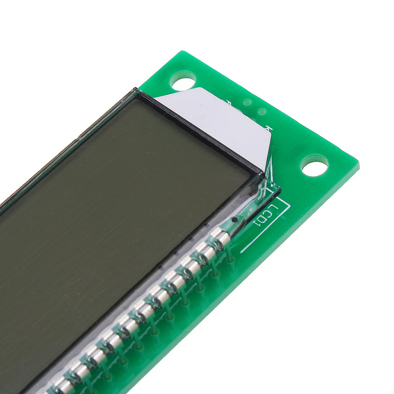 EDS803 5V 6 Digit 7 Segment LCD Display Screen Static Driving TN Positive Display With Backlight Blu