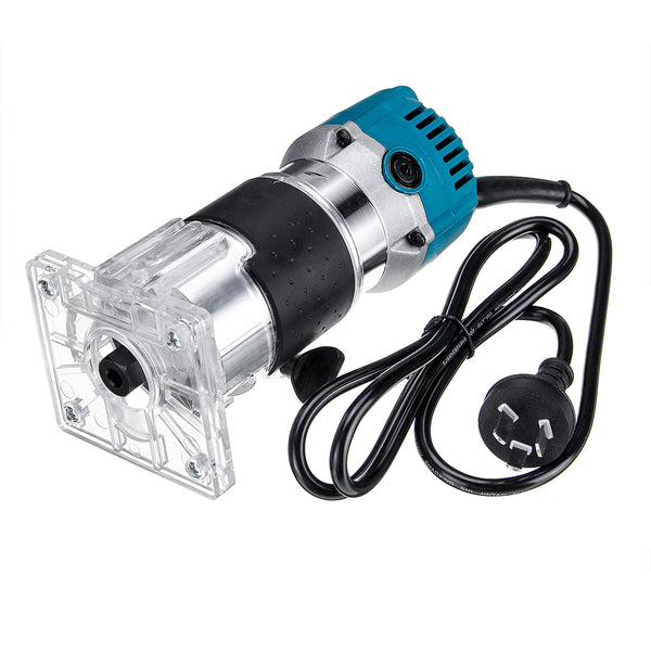 220V 30000RPM Electric Hand Trimmer 1200W Wood Laminator Palm Router Woodworking Joiner Cutting Planning Tool 1/4