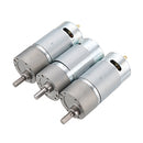 Chihai GM37-550 12V 330/550/1650rpm Reduction Gear Carbon Brush High Torque DC Geared Motor