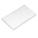 5pcs 100x60x10mm Short Toothed Aluminum Alloy Heat Sink Radiator