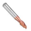 Drillpro 1-8mm 2 Flutes Tungsten Carbide End Mill Cutter HRC55 AlTiN Coating CNC End Mill Tool