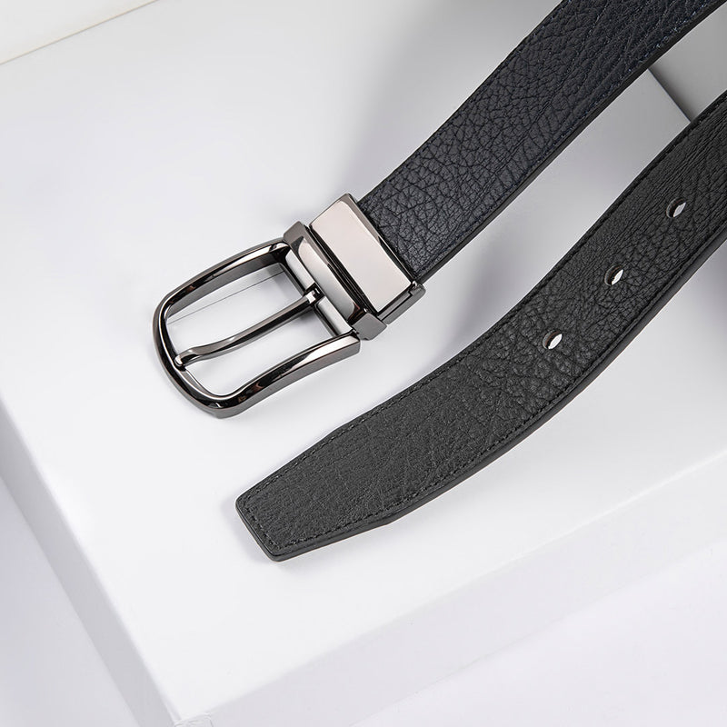 XIAOMI VLLICON Double-Sided Rotating Pin Buckle Leather Belt Breathable Leisure Wrist For Men Waistband