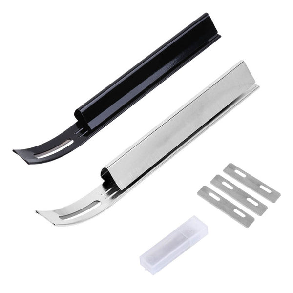 KCASA HT-51 DIY Stainless Steel Blade Leather Craft Tool Leather Skiving Cutting Tool Leather Craft Tool