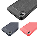 Bakeey Luxury Litchi Pattern Shockproof PU Leather Protective Case for Xiaomi Redmi 7A