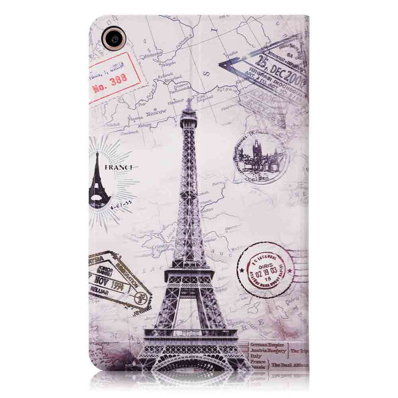 Iron Tower Painting Tablet Case for Xiaomi Mipad 4 Plus