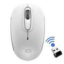FD V2 Portable 2.4GHz Wireless Mouse Home Office Power Saving Silent Mouse 1600DPI Gaming Mouse for Windows 7 / 8 / Vista / XP Mac