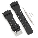 Watch Strap Band With Pins Fits For Casio G Shock 16mm GA-100 G-8900 GW-8900