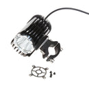 BOSMAA M20L 12V 20W 2400lm 10V-80V Motorcycle LED Headlights Super Bright White Fog DRL Driving Spotlight
