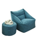 Large Bean Bag Chair Covers Lazy Sofa Indoor Seat Armchair Washable Cozy Game Lounger