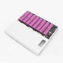 Bakeey 8 x 18650 2A 2 USB Ports LCD Display 20000mA Battery Case Power With LED Light Bank Box For iPhone X XS Xiaomi Mi9 Mi8 S9 S10