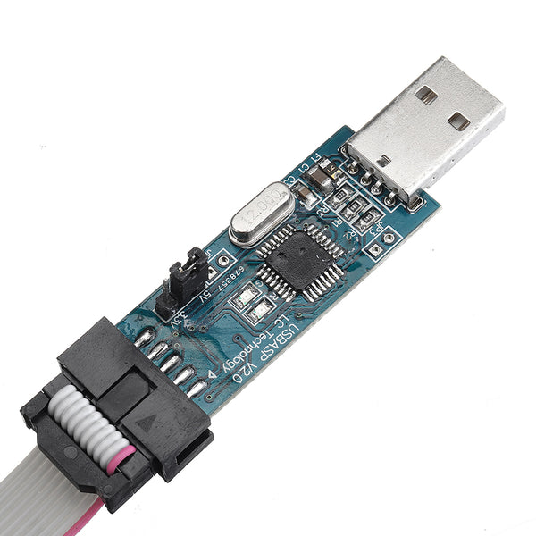 5pcs USBASP USBISP AVR Programmer USB ISP USB ASP ATMEGA8 ATMEGA128 Support Win7 64K