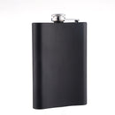 10 Ounce Stainless Steel Matte Green Lacquered Hip Flask Outdoor Leisure Bottle