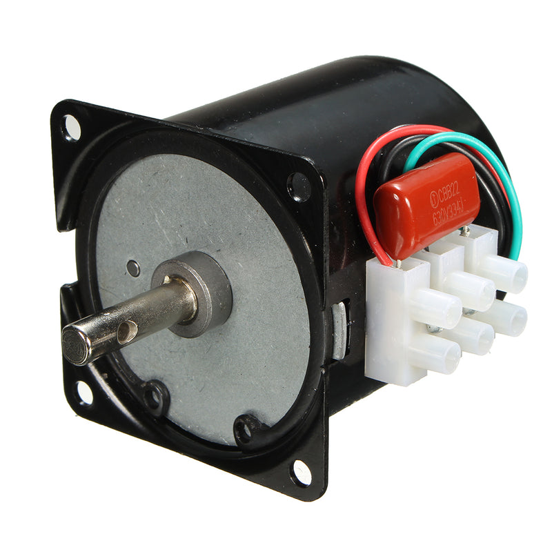 60KTYZ 220V 14W Permanent Magnetic Synchronous Motor Gear Machine 50Hz 15R/min