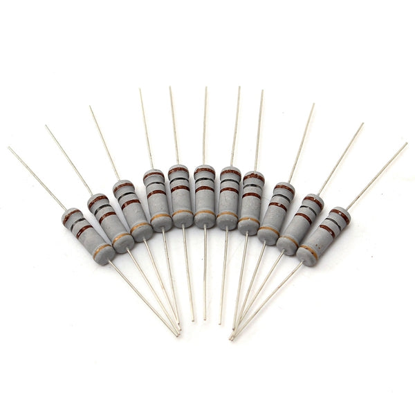 500pcs 220V 2W 100ohm 100R Resistance Ceramic Oxide Film Resistor
