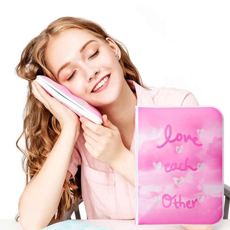 MINISO Sky Series Pillow Notebook Mouse Pad 92 Pages Office School Supplies Students Stationery Notepad Journal Diary