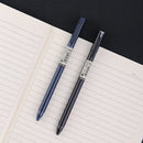 XIAOMI Ecosystem Deli A120 12 Pcs/Box Gel Pens 0.5mm Full Needle Nib Black Ink Black/Blue Pen Barrels Random Delivery