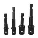 Drillpro 7pcs/12pcs Ratchet Wrench Socket Adapter Set Drive Socket Reducer Air Impact Adapter Wrench Extensor Rod