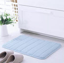 Microfibre Memory Foam Bathroom Shower Bath Mat Non Slip Absorbent Rug Carpet Floor Mat