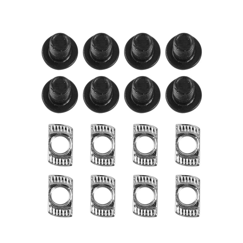4Pcs 2020 Aluminum Profile Corner Angle Bracket Connector with Gasket Nut + M5 Flat Head Screw for V-Slot 3D Printer