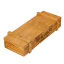 Natural Rectangle Wooden Succulent Plant Flower Bed Pot Box Garden Planter